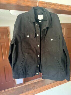 Black Jean Jacket